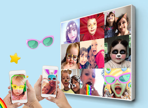 Inspiratie: collage met Snapchat foto's | EasyCollage